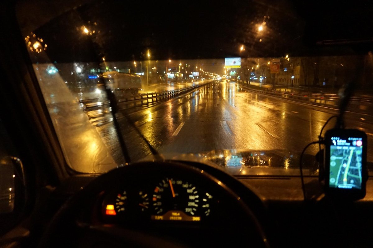 Вид из машины