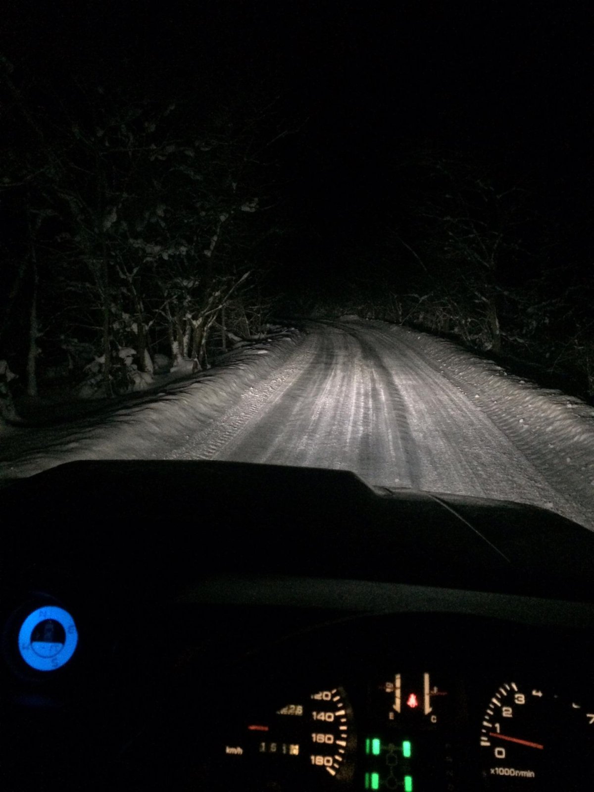 ВАЗ 2114 ночное трасса