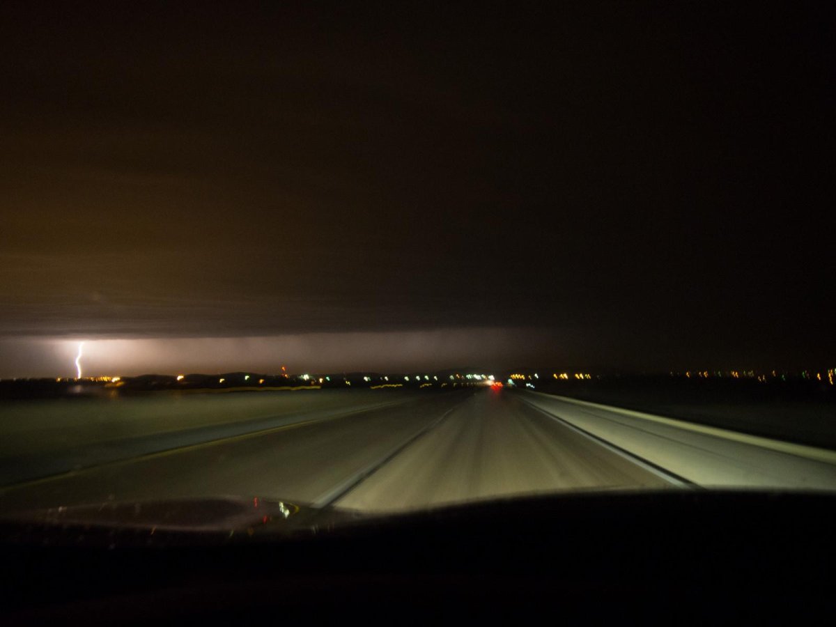 Дорога ночью