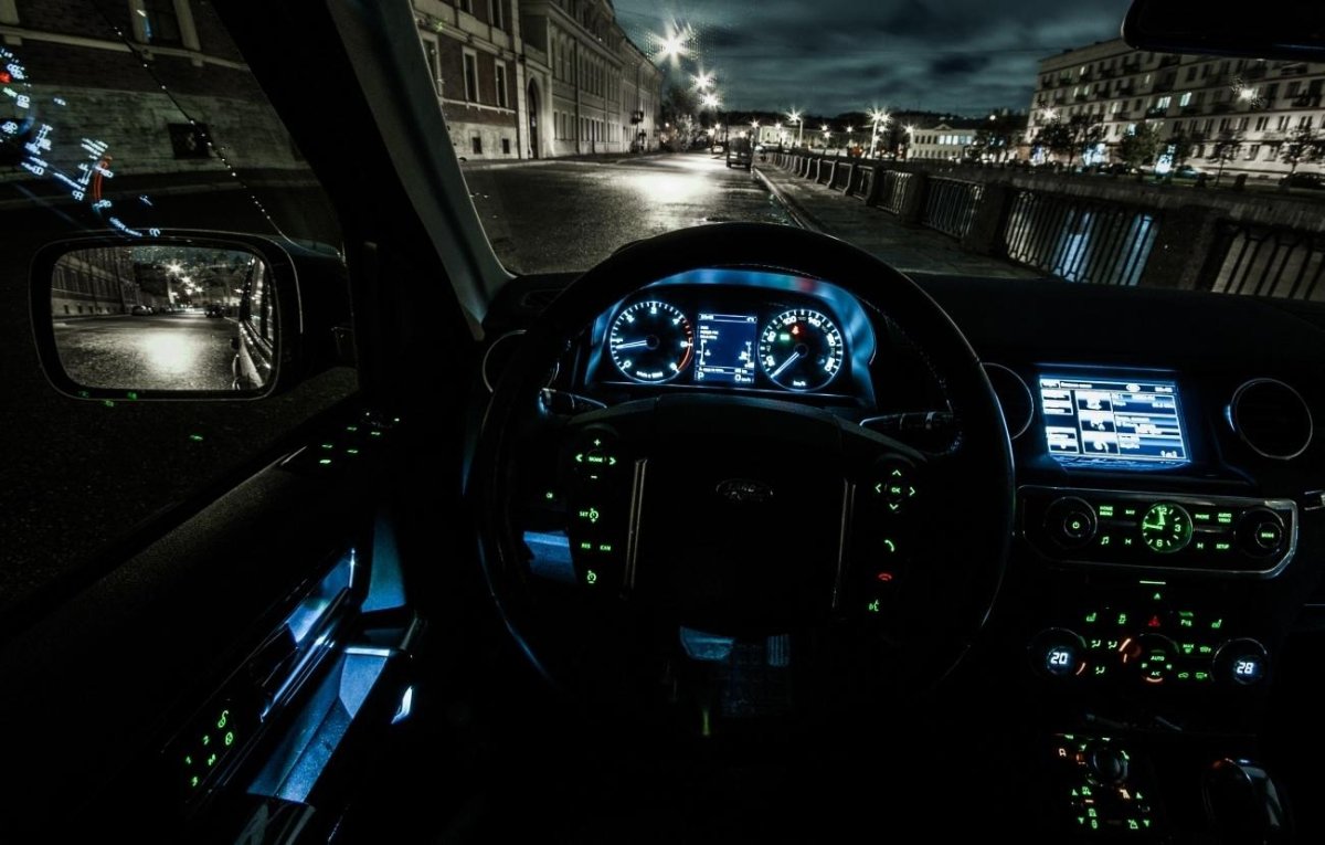 Ночные покатушки Рендж Ровер