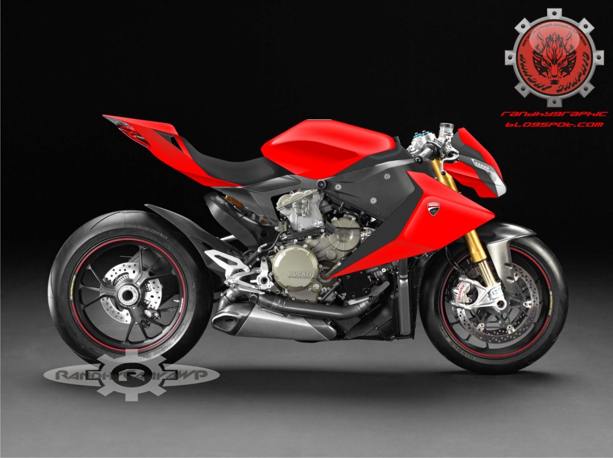 Мотоцикл Lamborghini v4 1000 caramelo