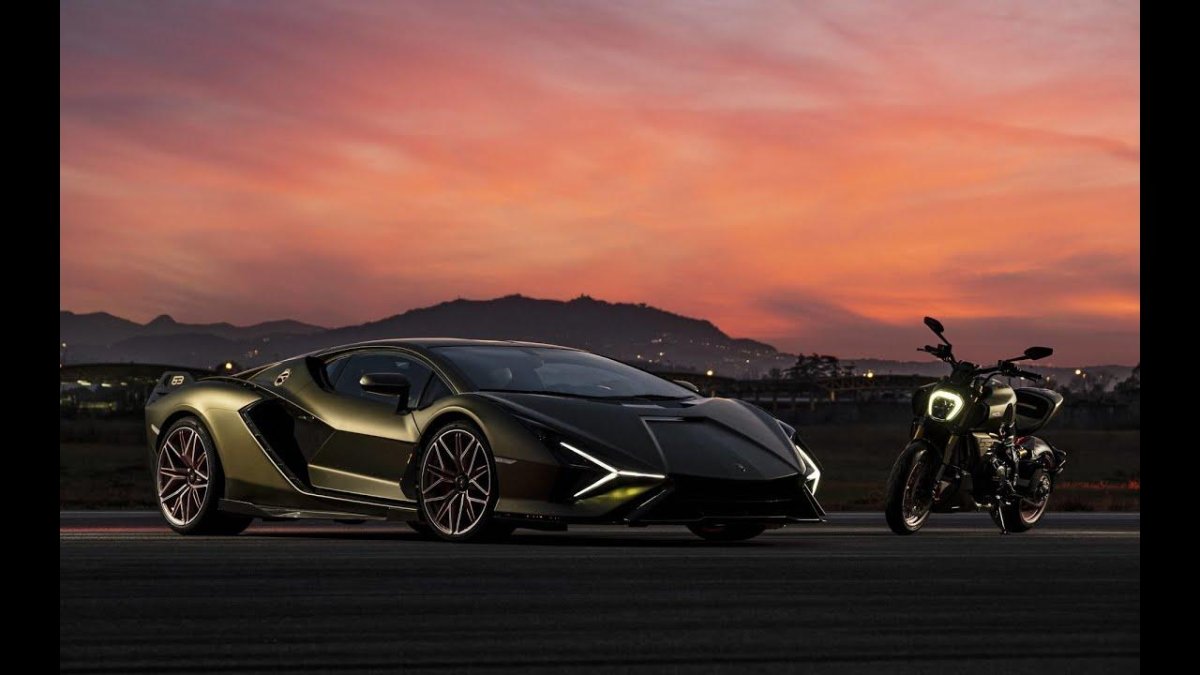 Дукати Диавел Ламборгини