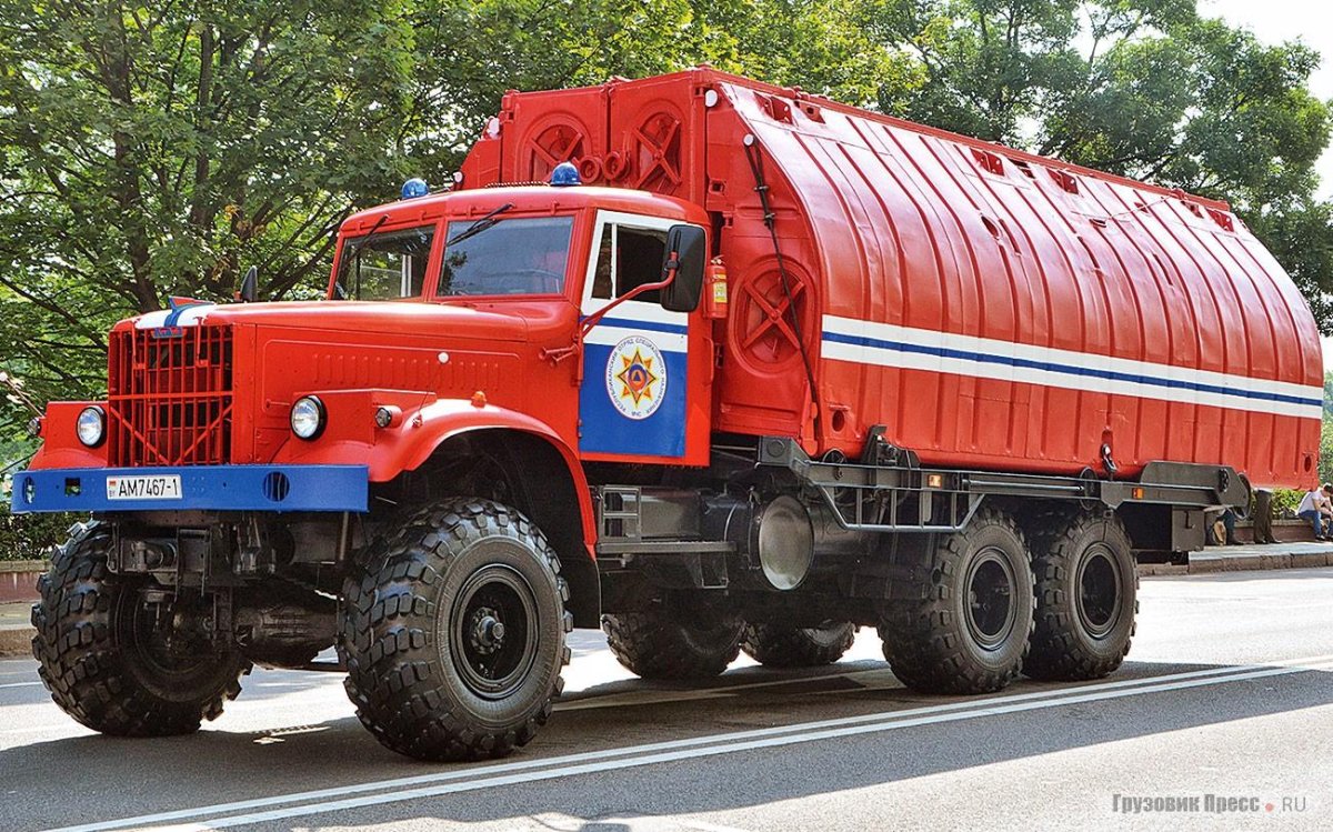 КРАЗ 255 пожарный