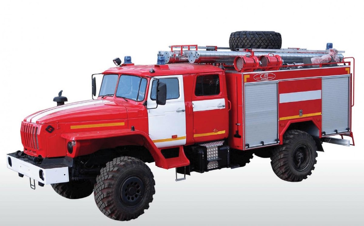 Пожарная машина Урал 43206