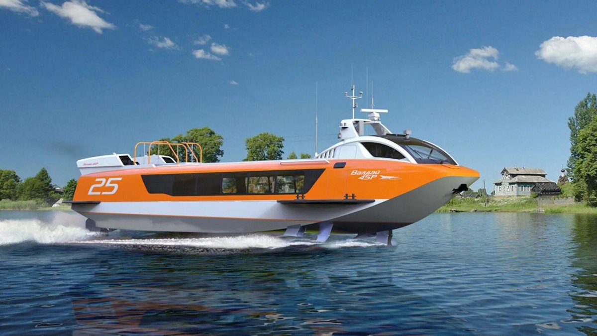 Валдай 45р судно