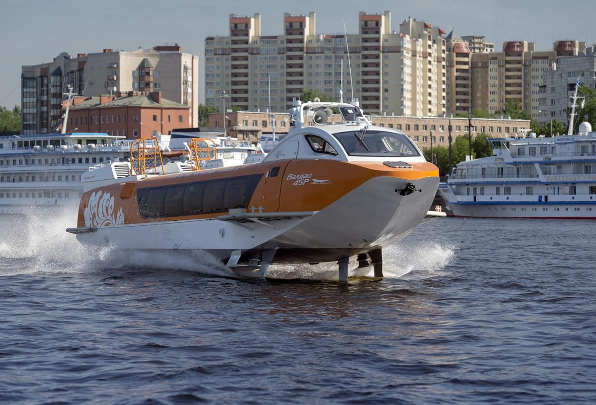 Речных судна «Валдай 45р»,