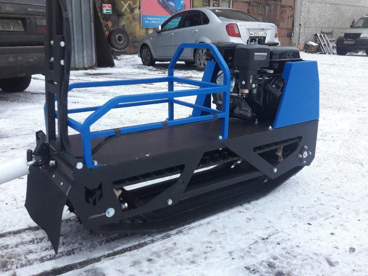 Помор мотобуксировщик l500k91250мм