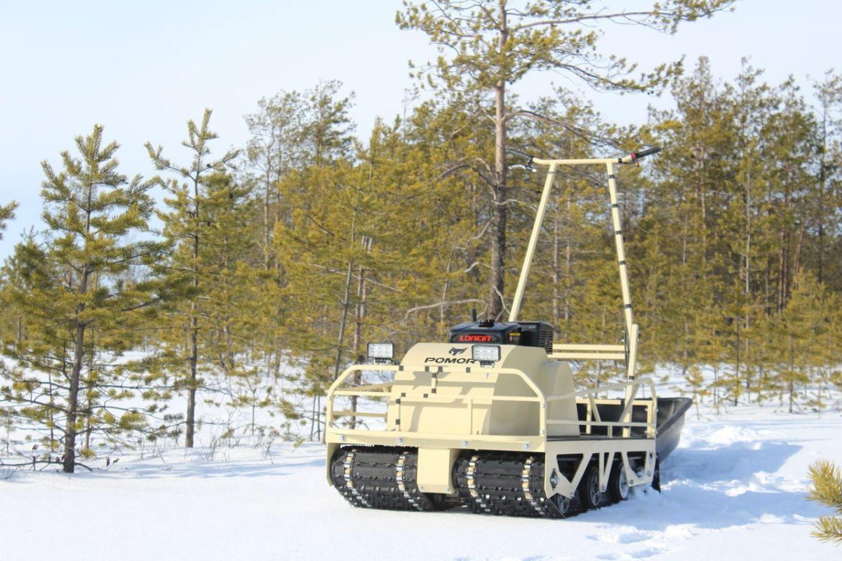 Мотобуксировщик pomor x6