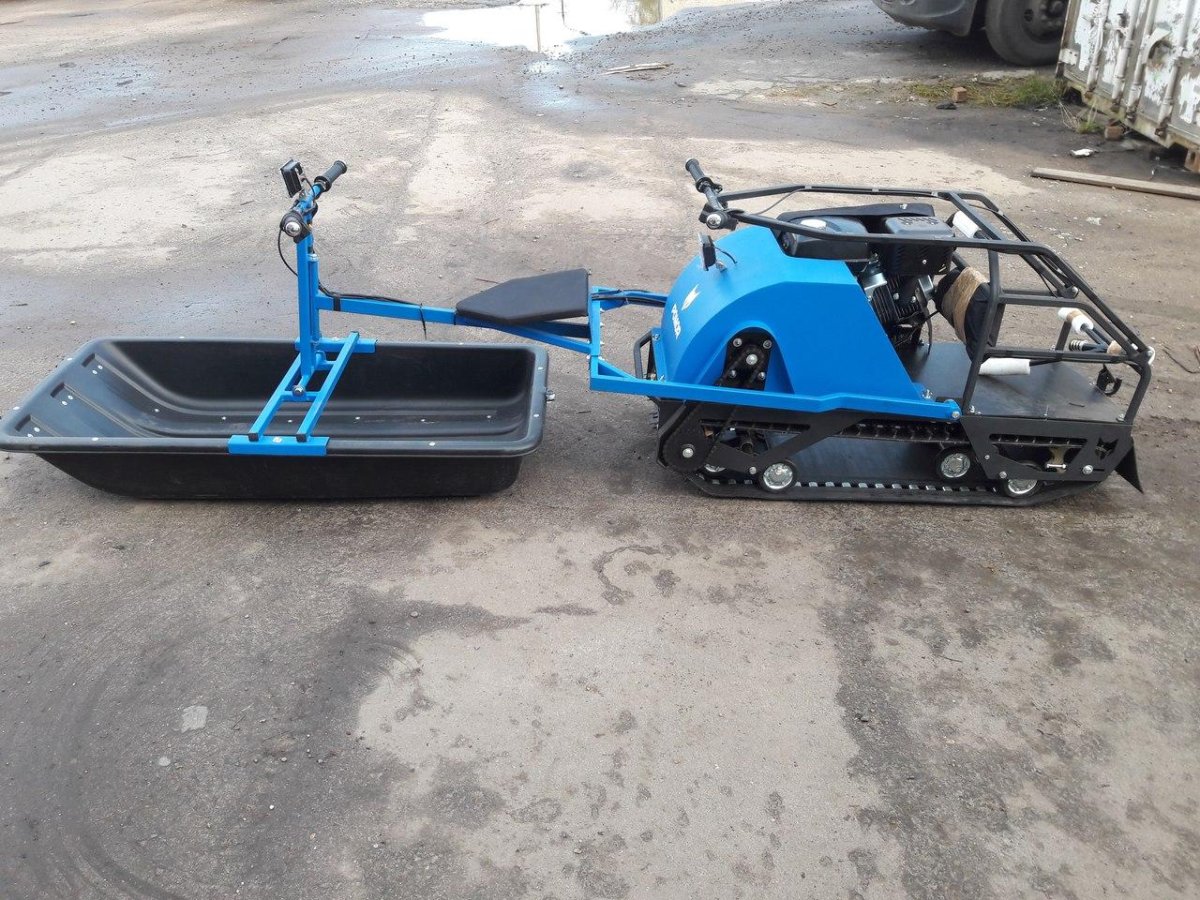 Модуль толкач для мотобуксировщика