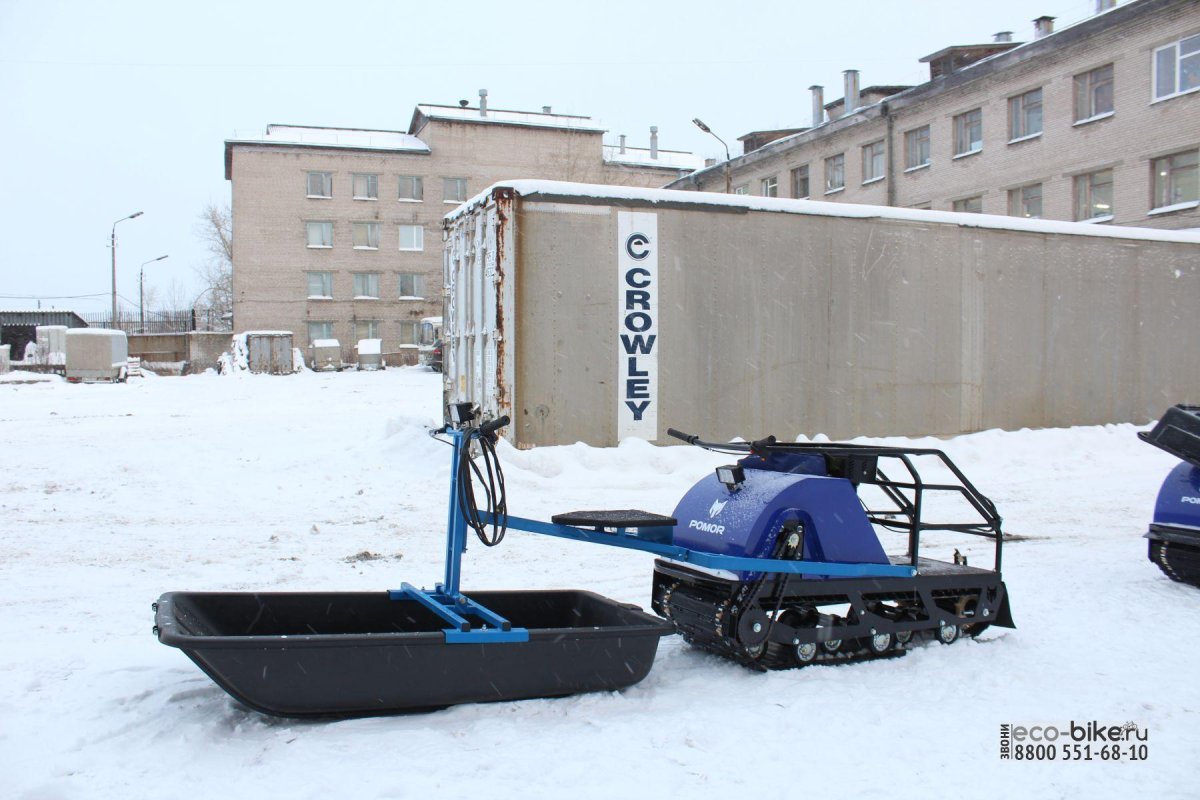 Помор мотобуксировщик m500 k151450