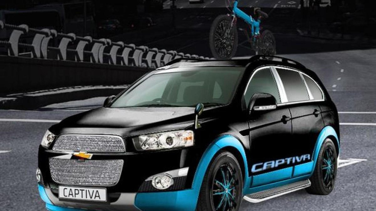 Тюнингованный Шевроле Каптива