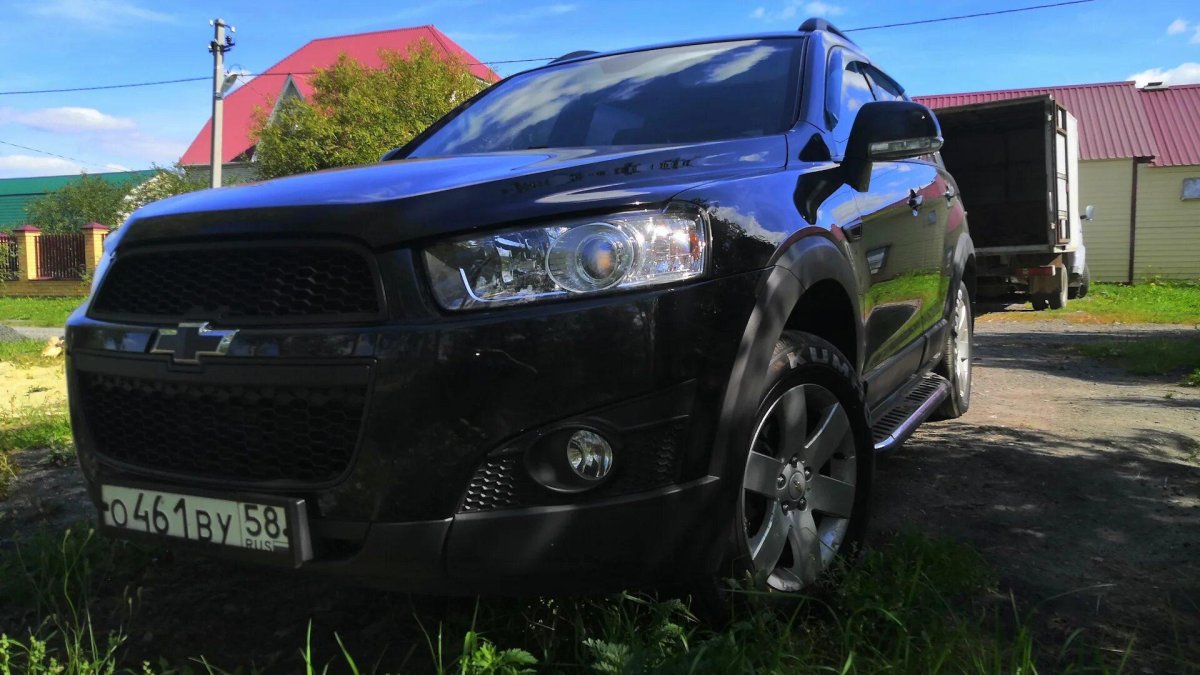 Шевроле Каптива антихром