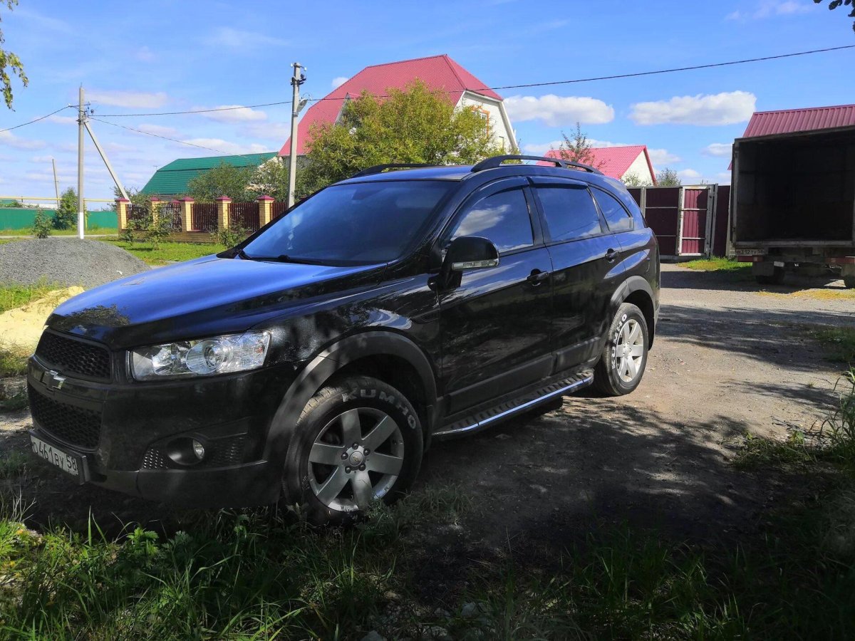 Шевроле Каптива антихром