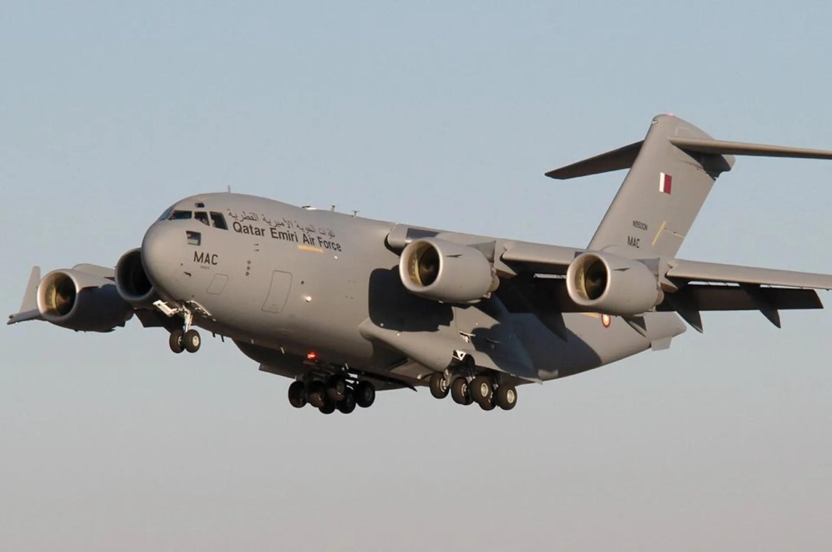 Самолет Boeing c-17а Globemaster III