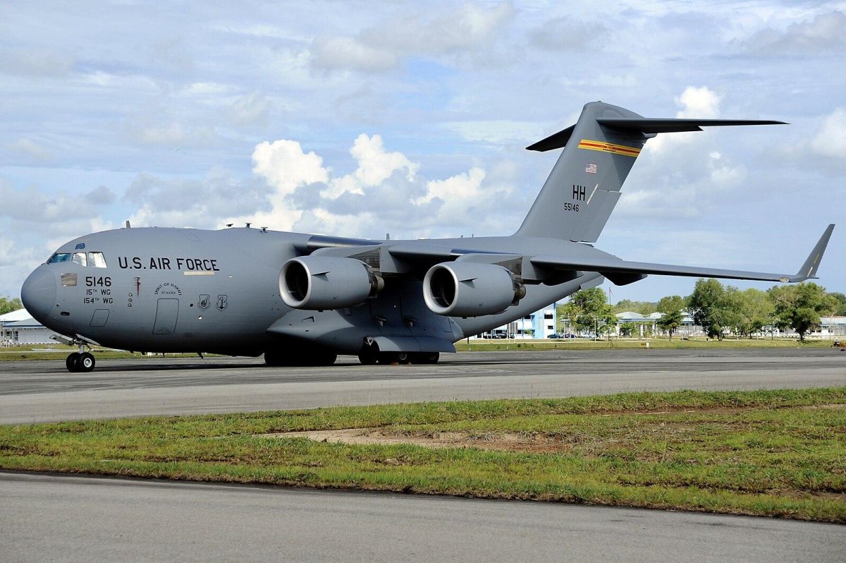 C 17 Globemaster ВВС США