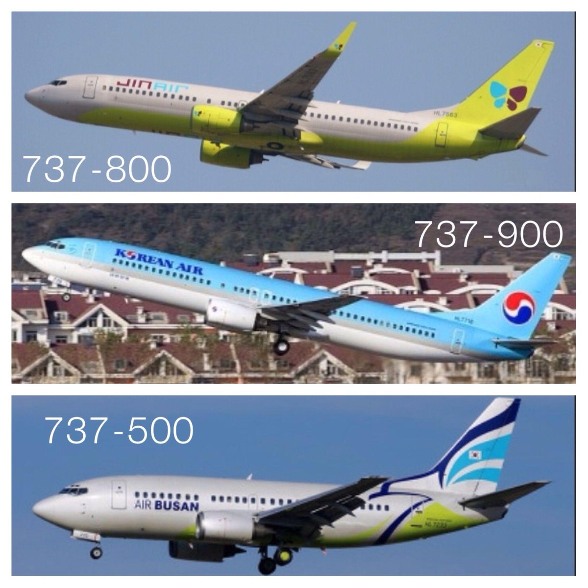 Боинг 737 900 и 800