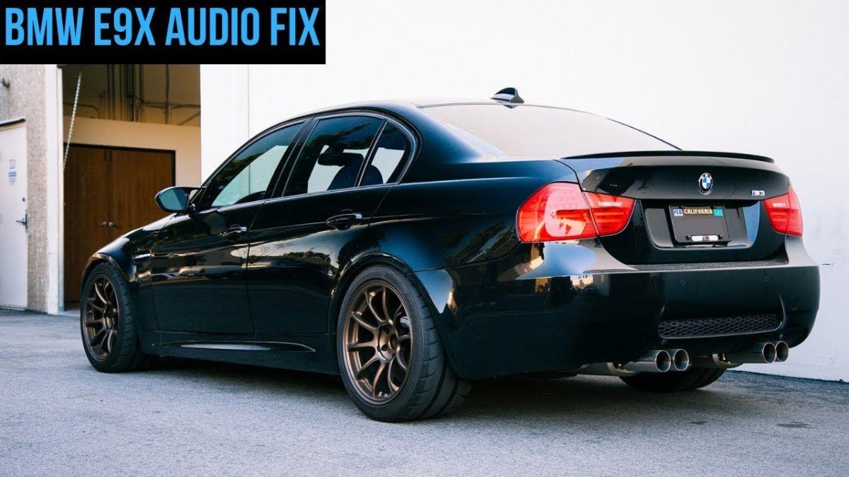 BMW e90 Black