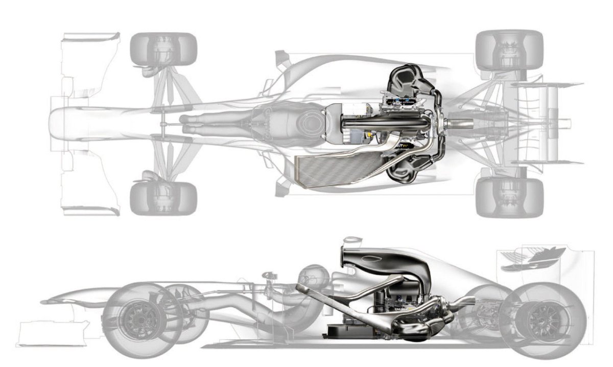Мотор болида f1