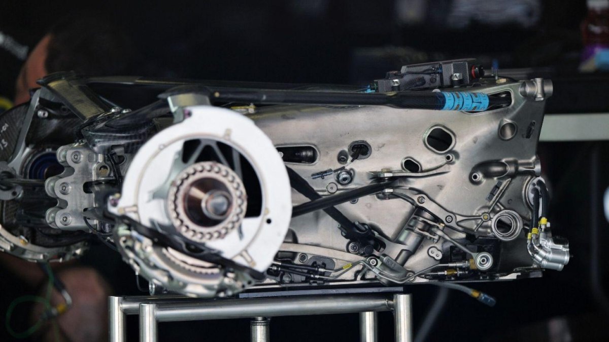 Коробка передач болида ф1