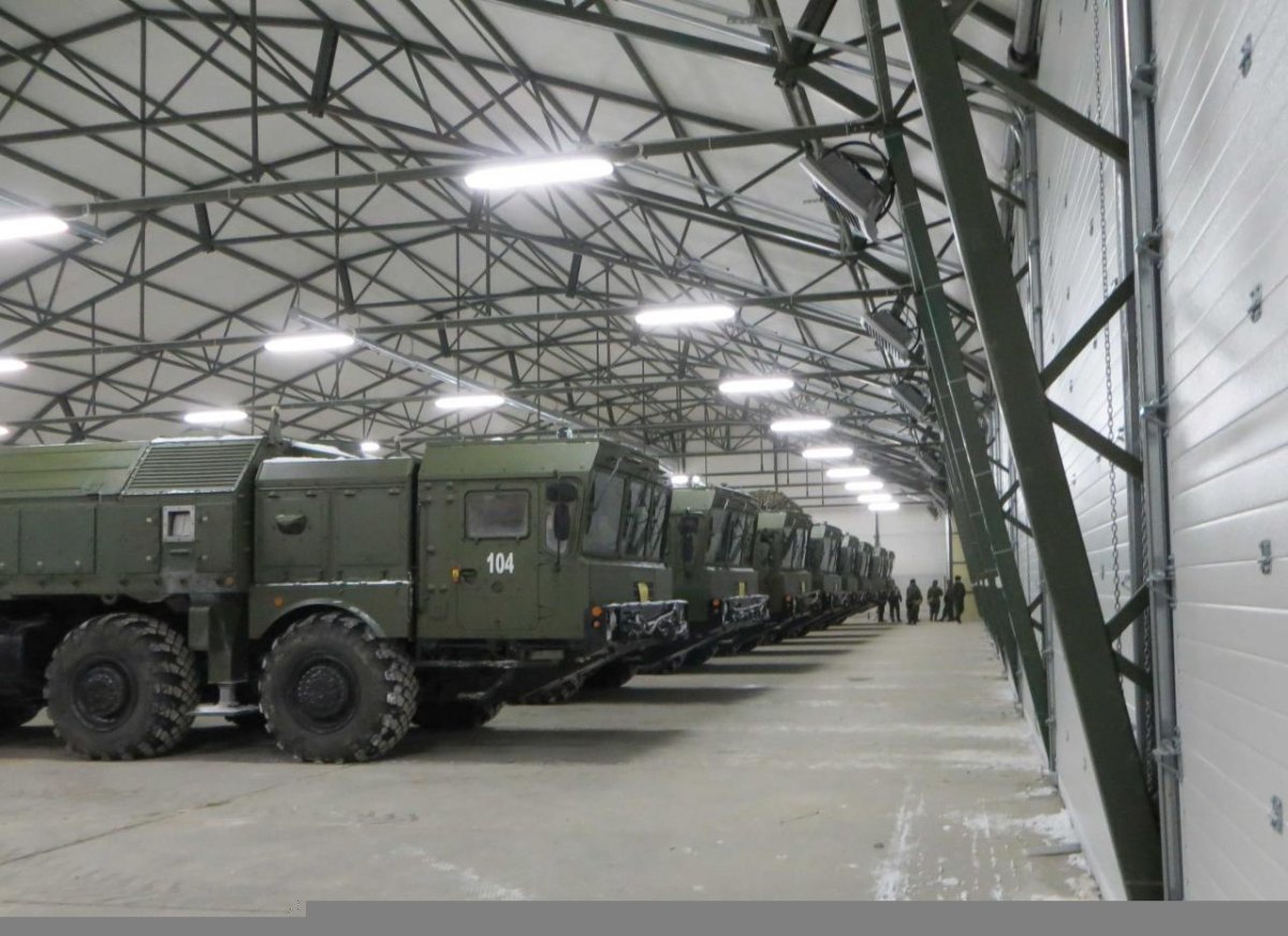 Тенто-мобильные укрытия для военной техники