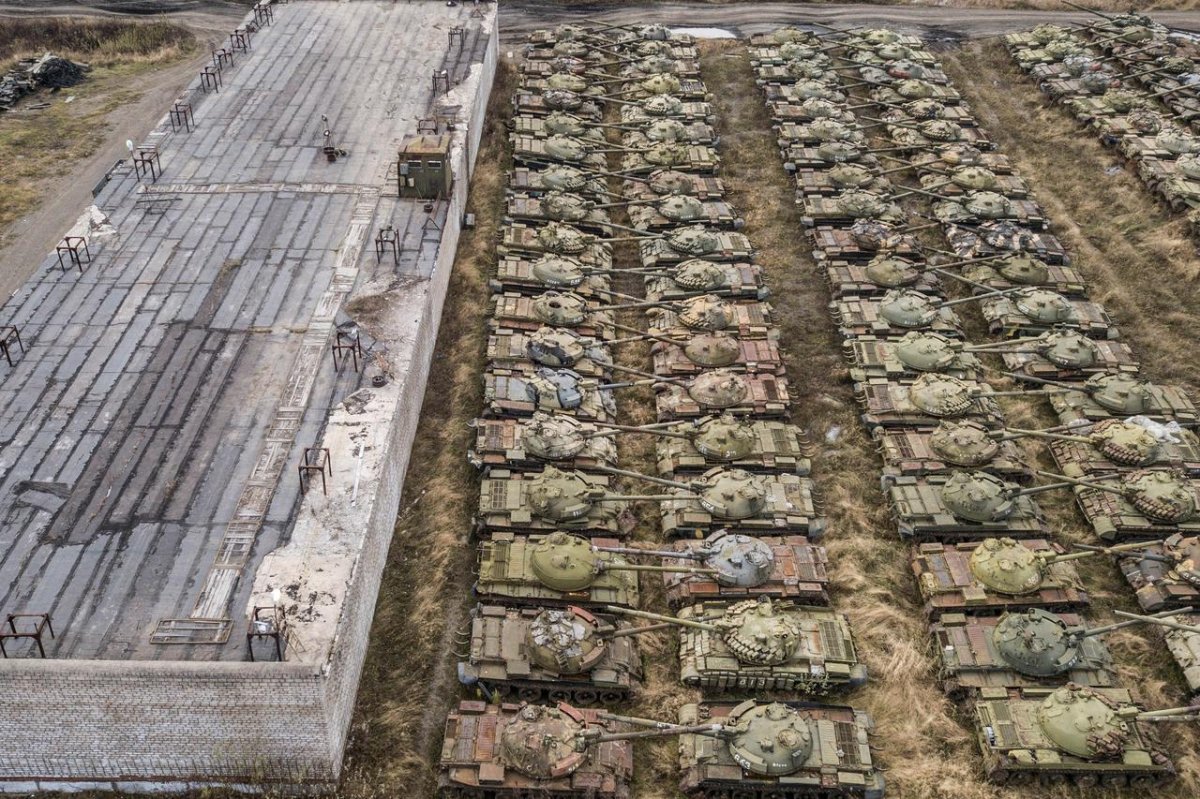 Советские склады с оружием