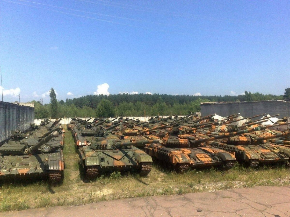 969 База резерва танков Уручье