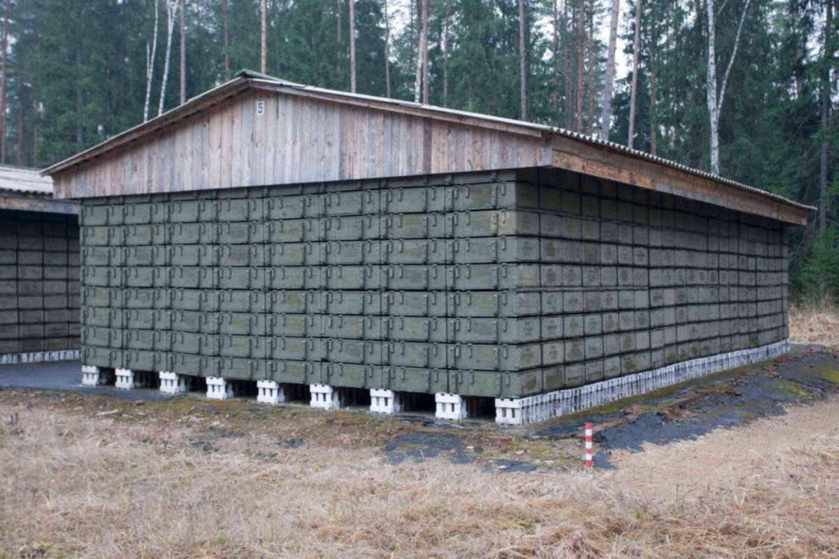 Арсенал боеприпасов Грау хранилища