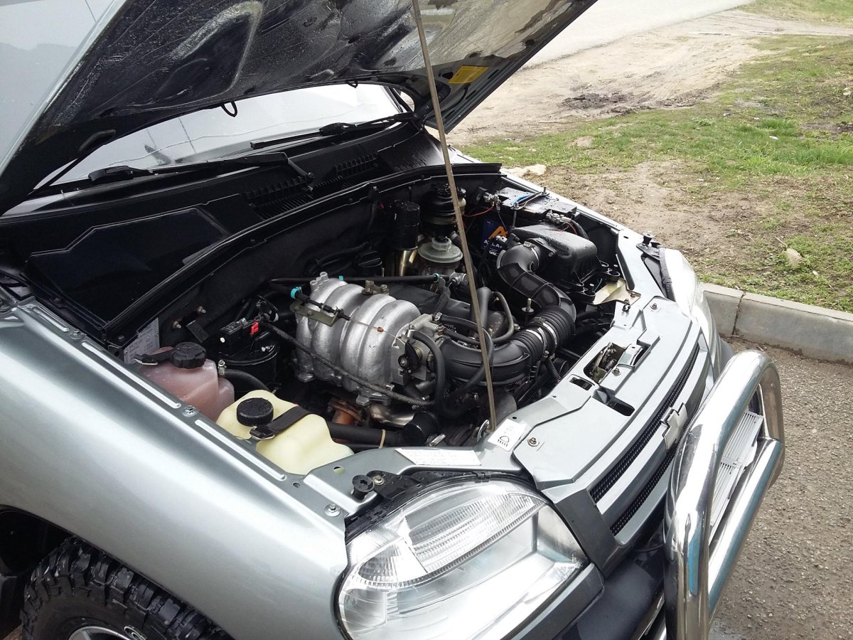 Chevrolet Niva 1.7 двигатель