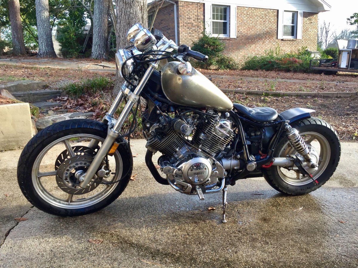 Yamaha xv750 Bobber