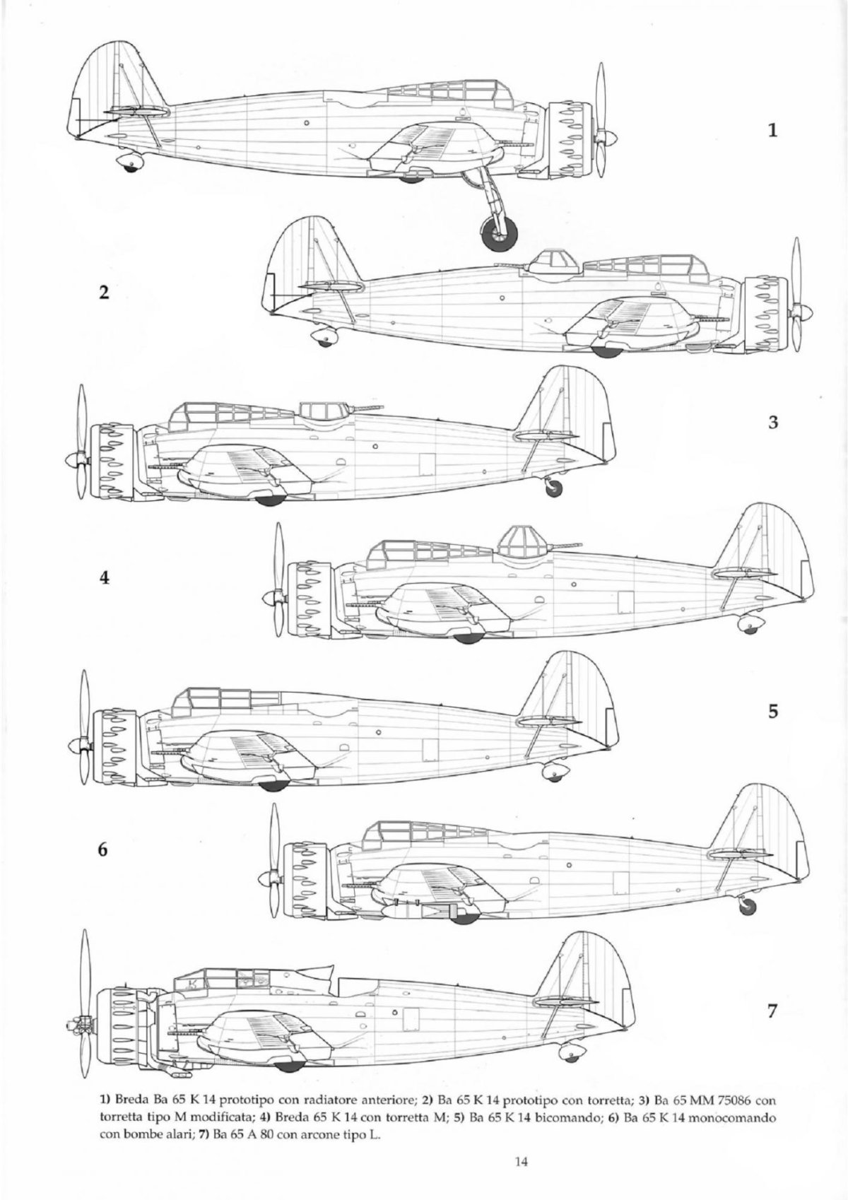 Чертежи Breda ba.65