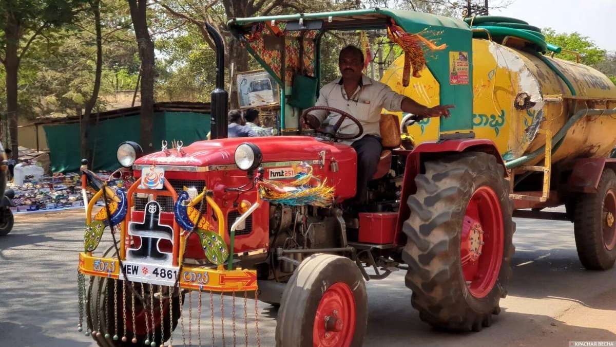 Индийский трактор Солис