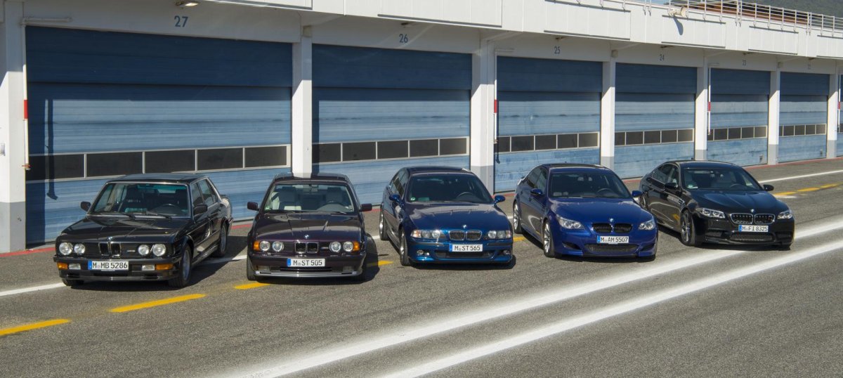 BMW m5 линейка