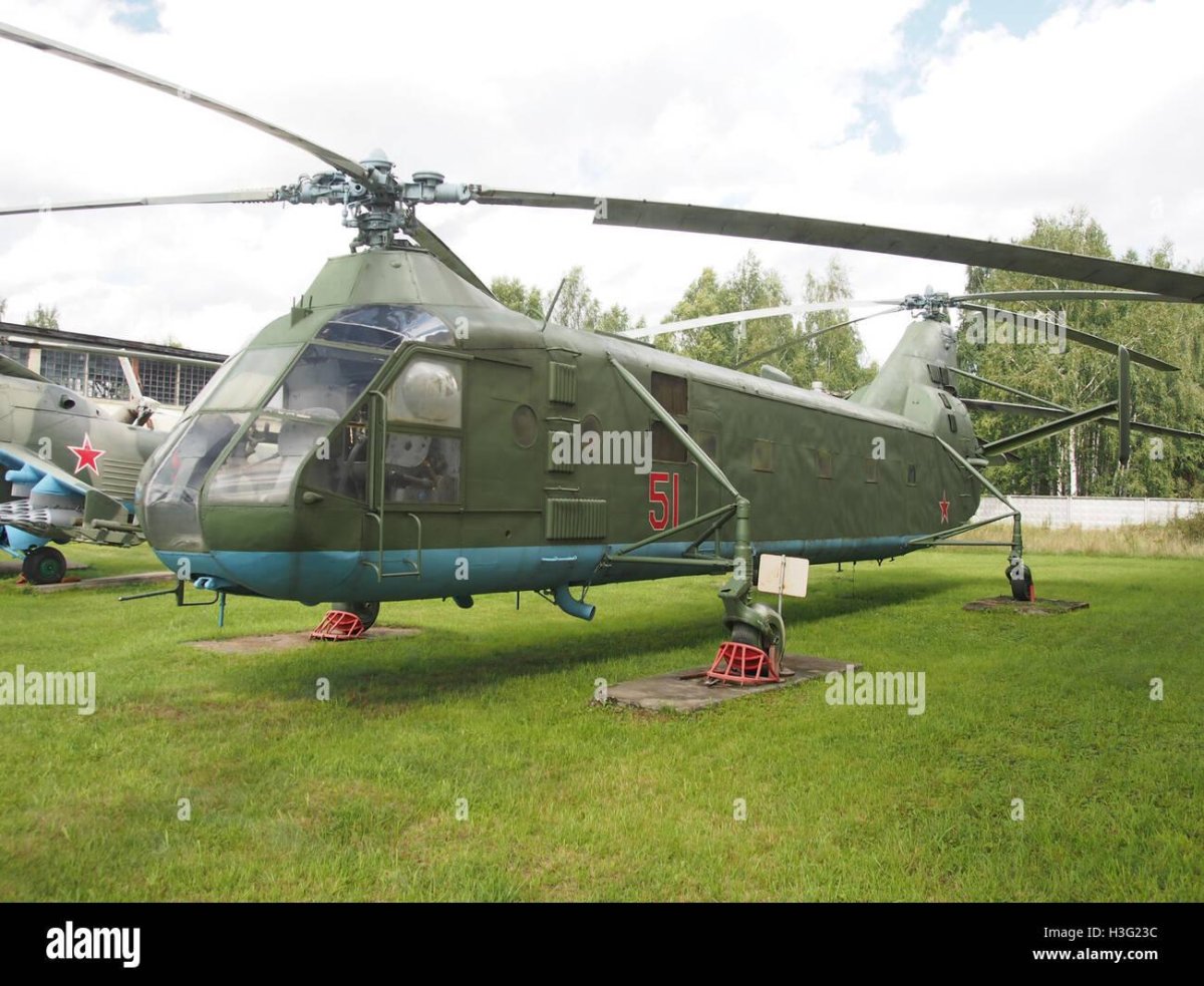 Вертолет як-24 модель