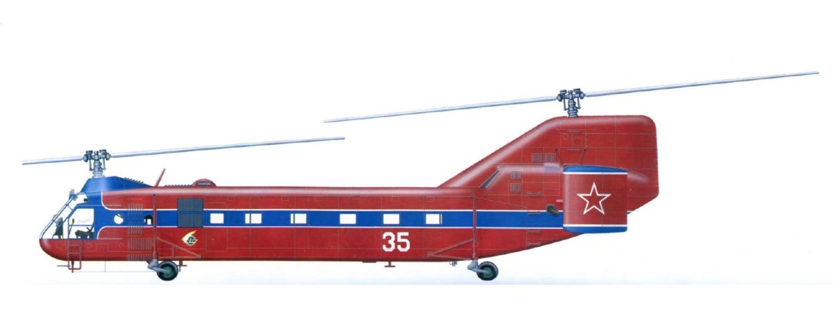 Вертолет як-24 модель