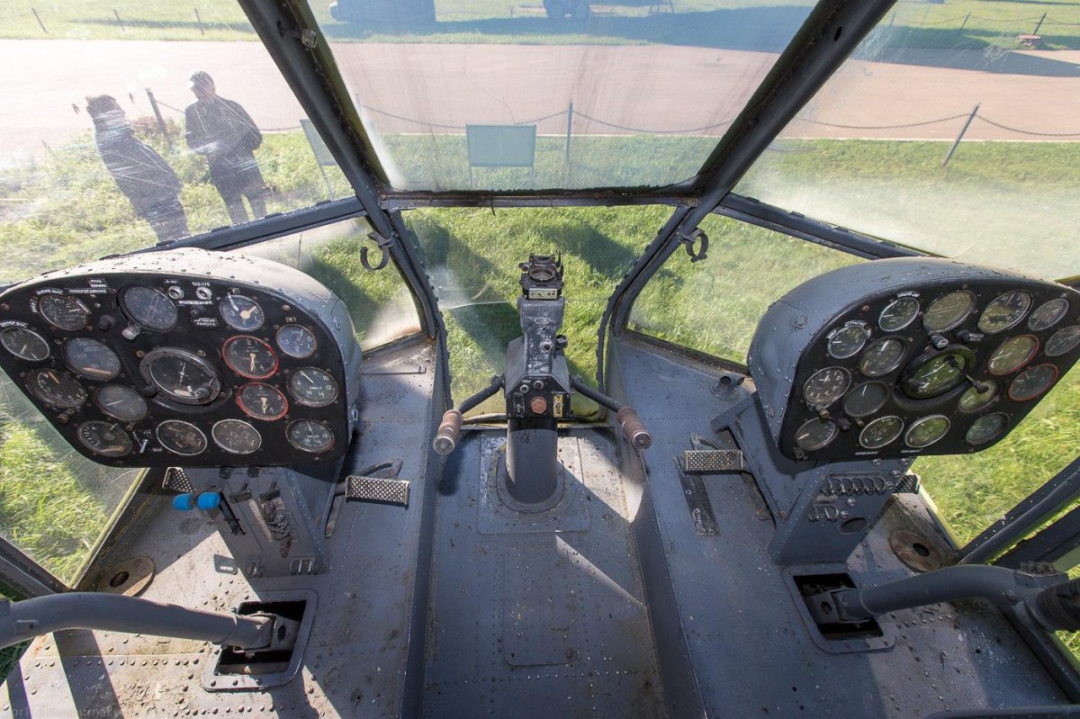 Як-24 вертолёт кабина