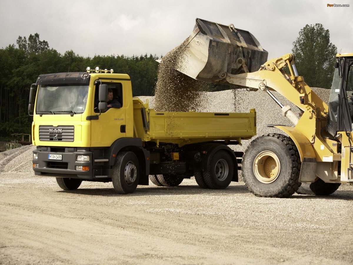 Man TGM 18.280 самосвал