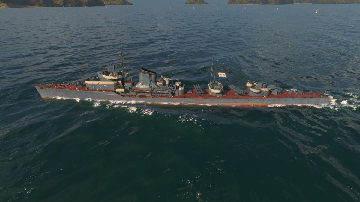 Гневный эсминец, 1958