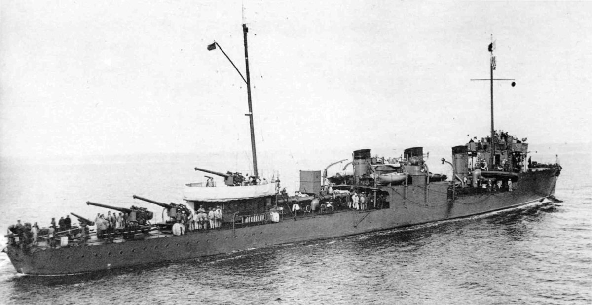 Миноносец Керчь 1918