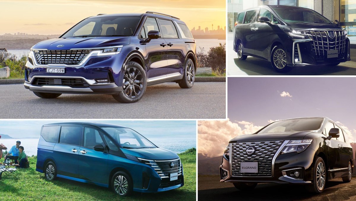 Киа Карнивал и Фольксваген Транспортер