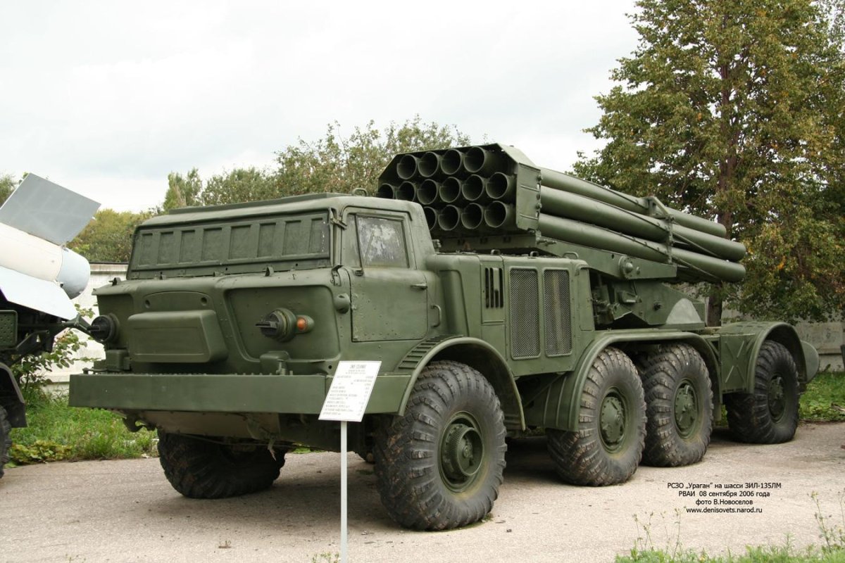 ЗИЛ 135 лм ураган