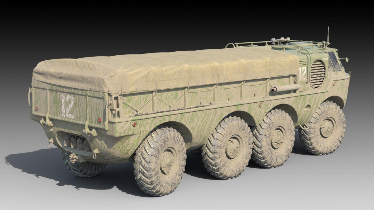 ЗИЛ 135 плавающий