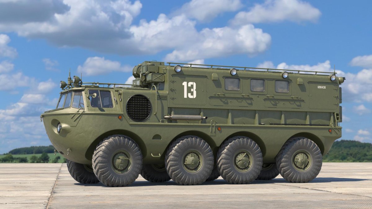 ЗИЛ 135 два двигателя