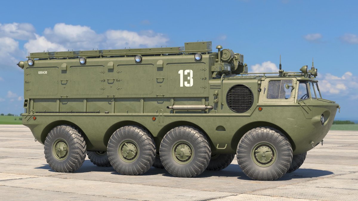 ЗИЛ 135 амфибия