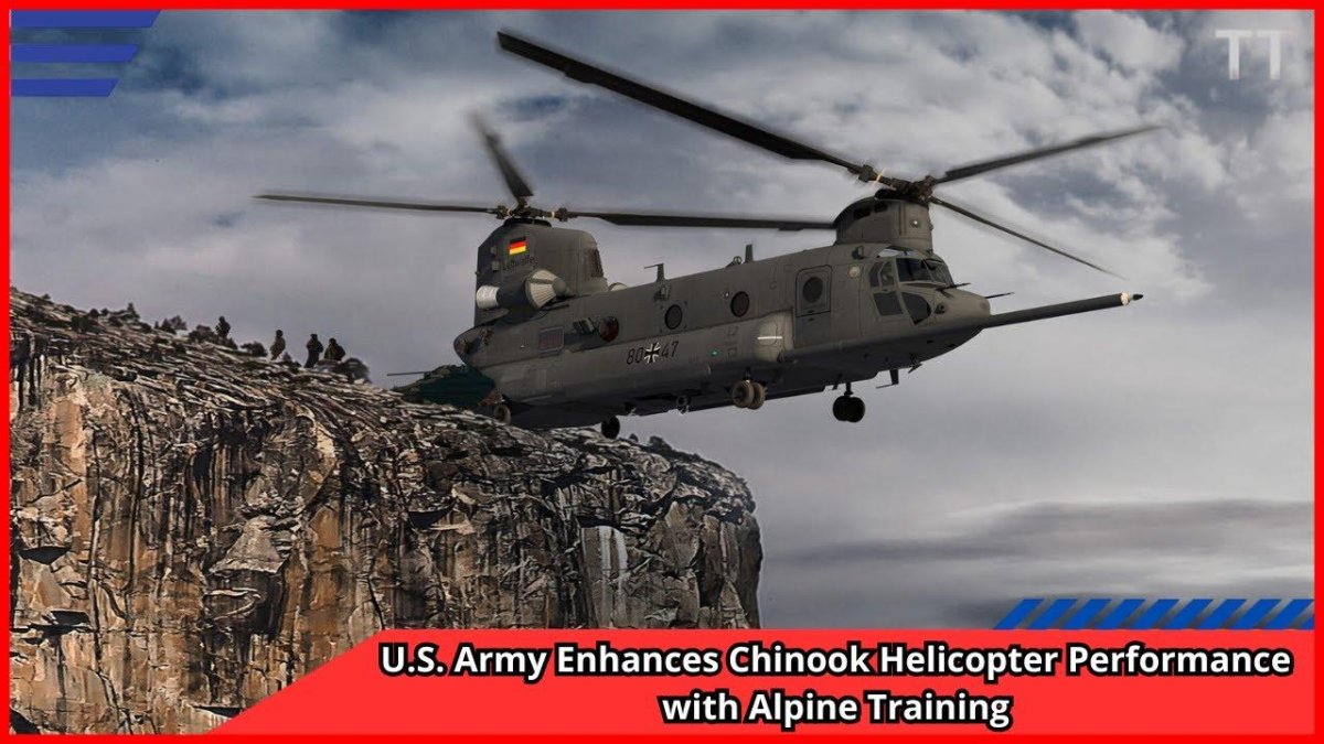 Boeing Ch-47 Chinook вертолёты США
