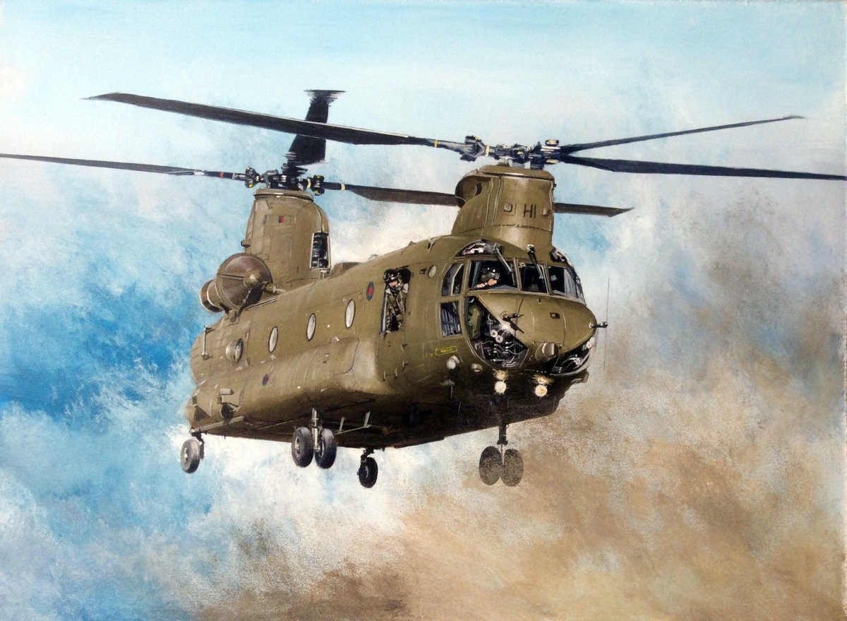Ch-47 Chinook Gunship