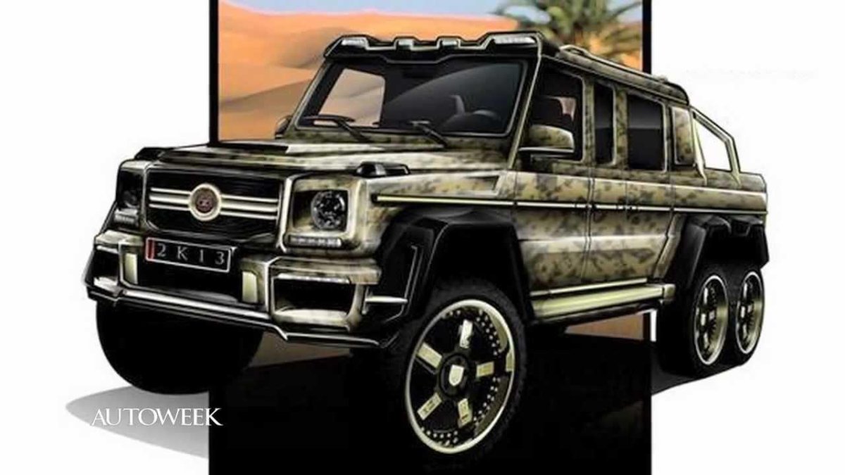 Mercedes-Benz g63 AMG 6x6