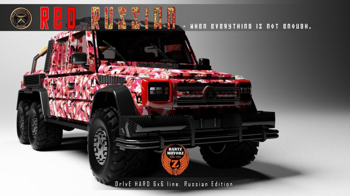 Mercedes g63 AMG 6x6