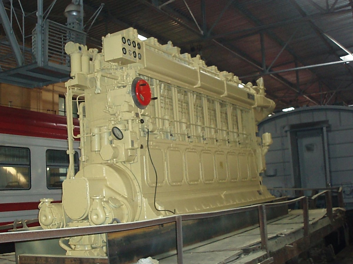 Судовой дизель 6 НВД 48