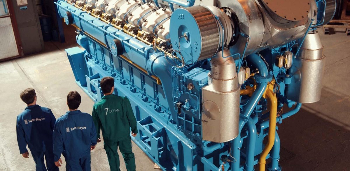 Двигателя Роллс Ройс судовые