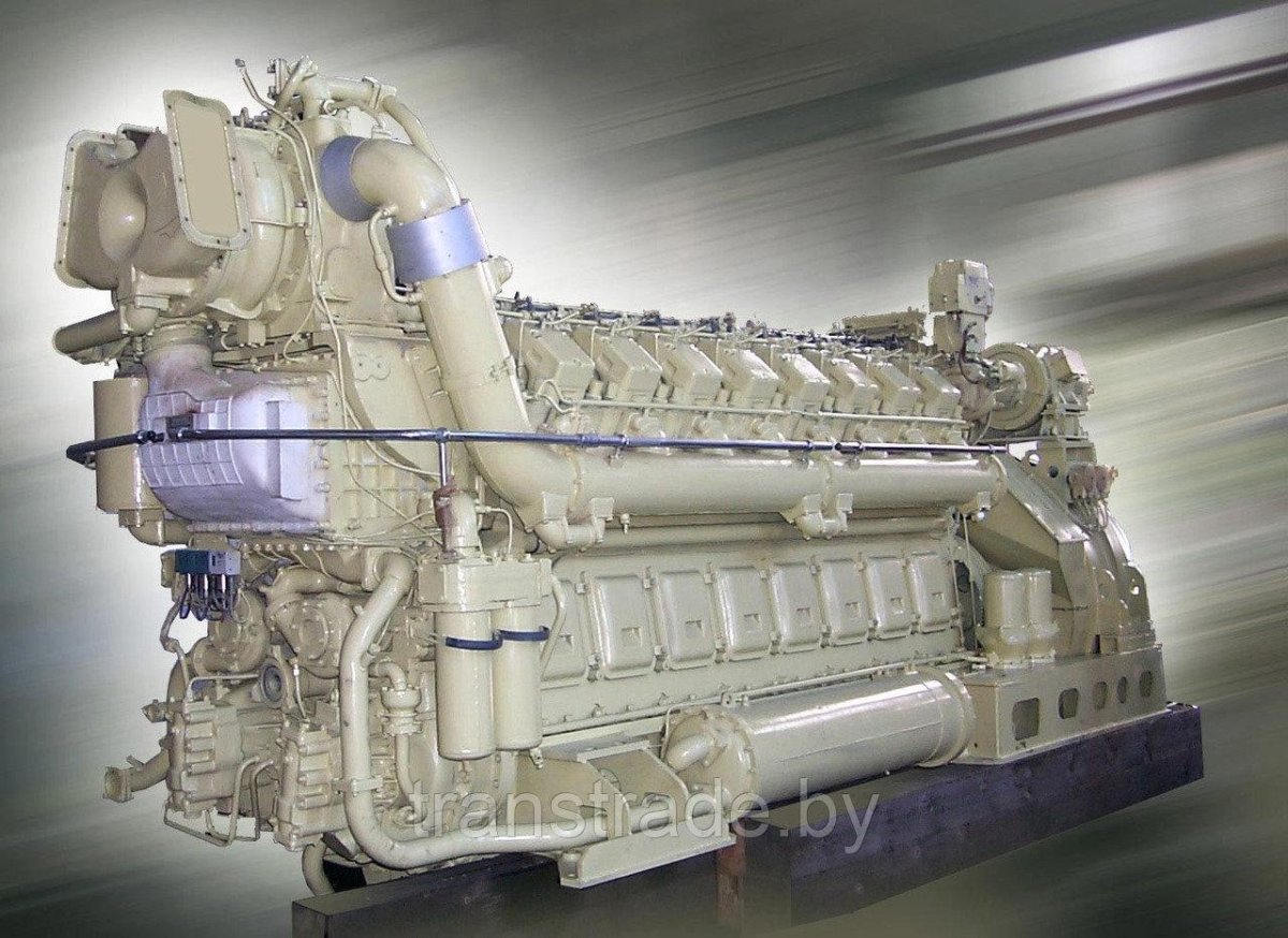 Дизель тепловоза 2тэ116